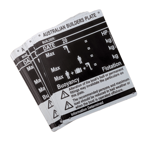 Online Compliance Plates Australian Builders Plates by Online