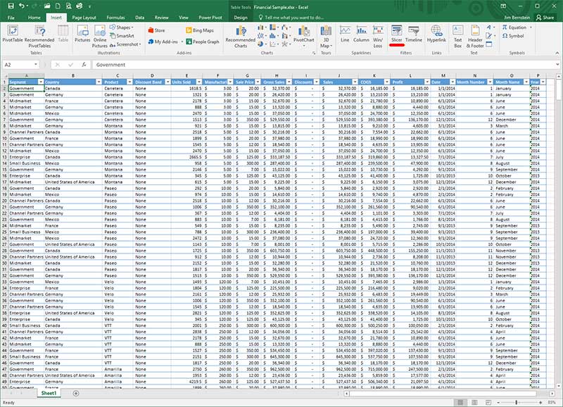 Use Excel Slicers to Filter Your Data Online Computer Tips