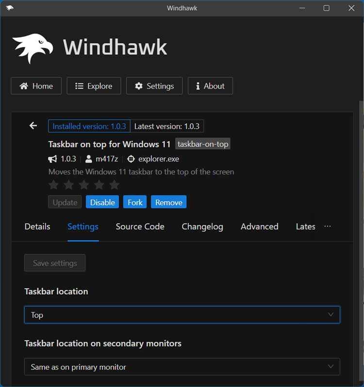 How to Move the Taskbar to the Top the Screen in Windows 11 Online