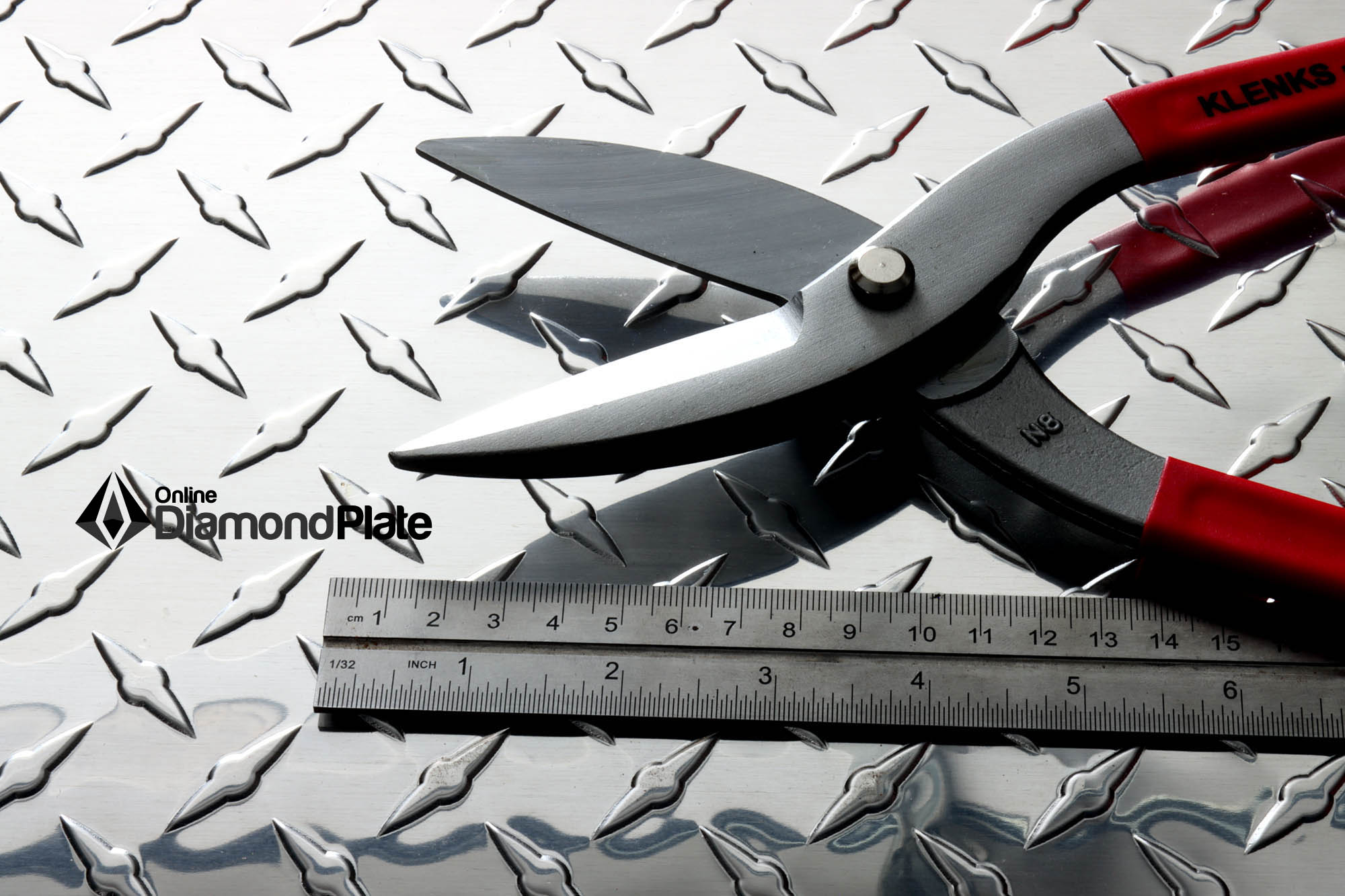12" Tinner's Shears for cutting Diamond Plate Online Diamond Plate