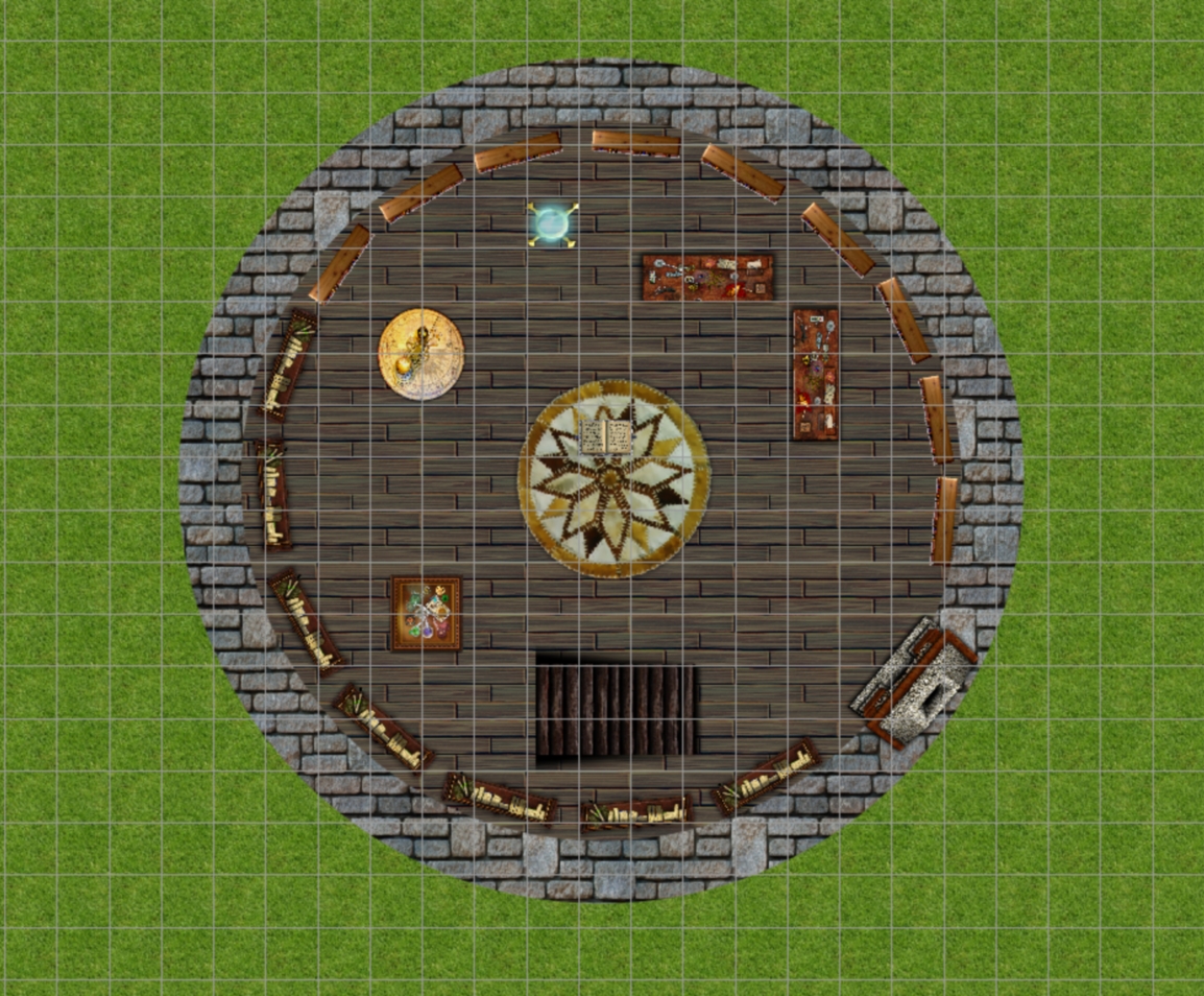 D&D Tower Dungeon Map Free Adventure (With Maps): Tallinn's Tower | Online Dungeon Master