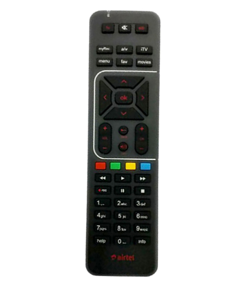 Airtel Digital Tv Original DTH Remote Compatible with SD And HD