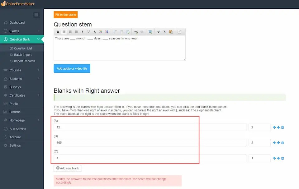 10 of The Best Free Fill-in-the-blank Quiz Maker to Enhance Your