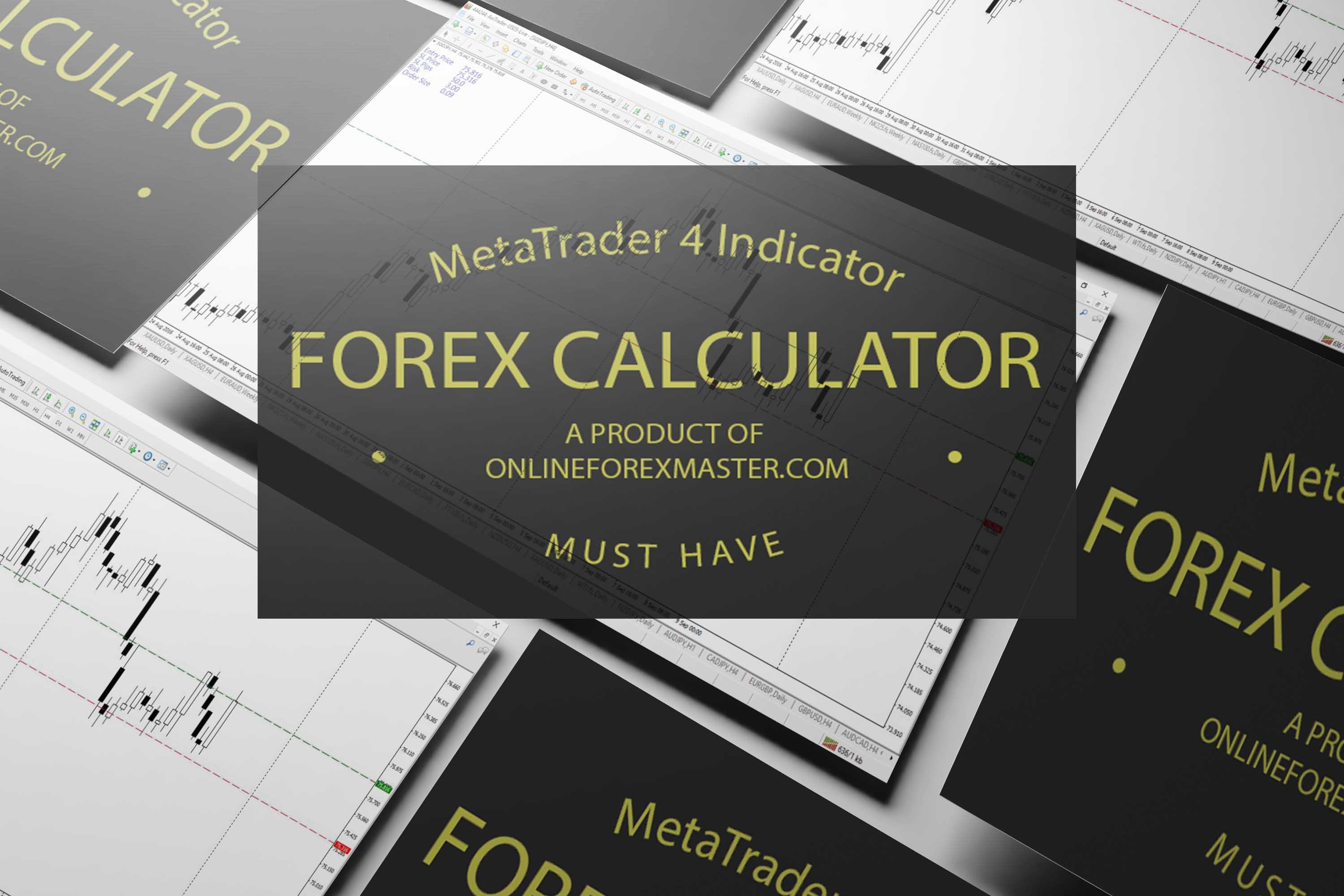 Forex Position Size Calculator MT4 Indicator Free Online Forex Trading Course, Autotrade