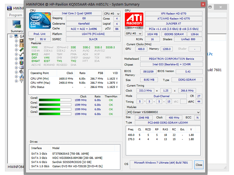 cpu heat Online Hardware Test