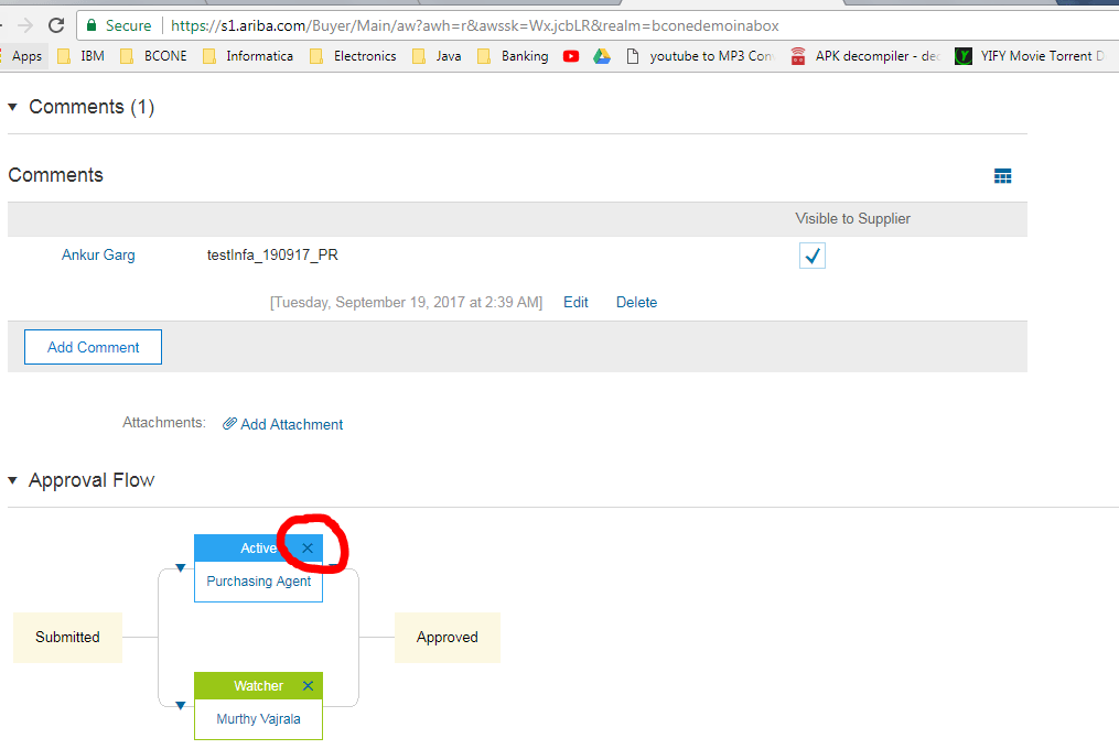 Rules and Guidelines for Ariba Task Operations