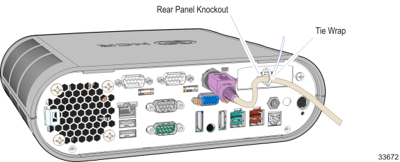 PS/2 Cable Connection