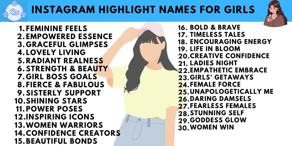 1555+ Cool And Aesthetic Names For Instagram Highlight [With Examples]