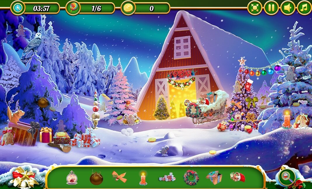 Christmas Hidden Objects Free Game Play Now Online With No Download