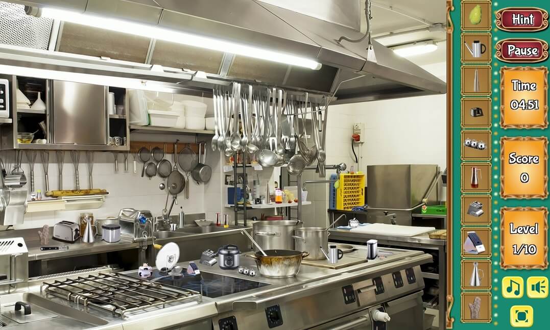 Hidden Objects Kitchen Free Game Play Now Online with No Download