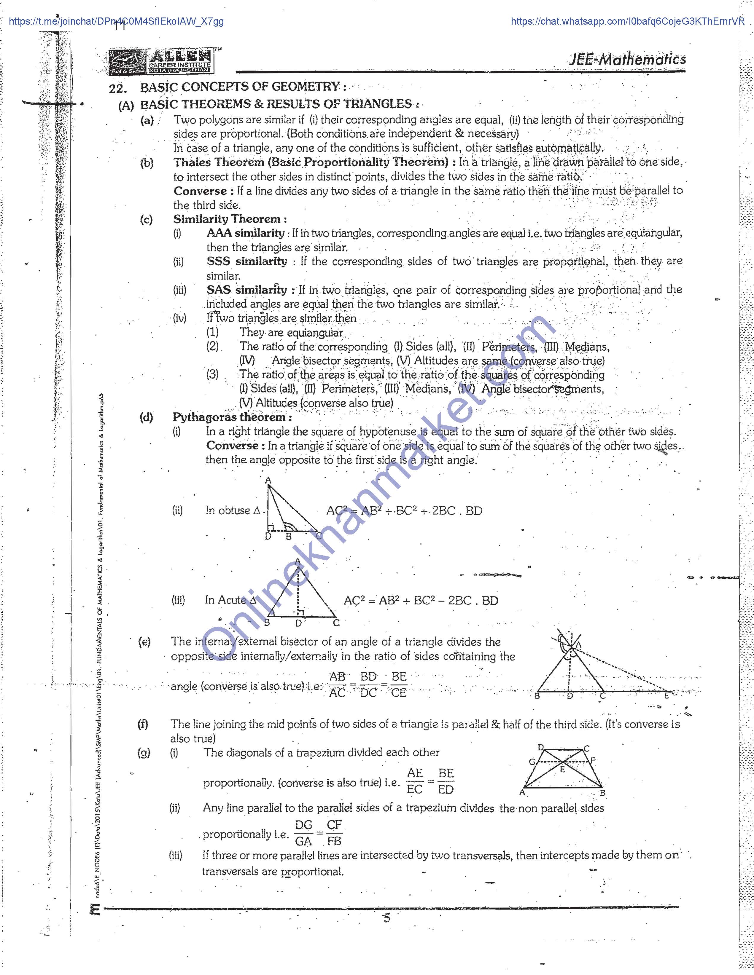 ALLEN Best Study Material for IIT JEE (Main+Advanced)