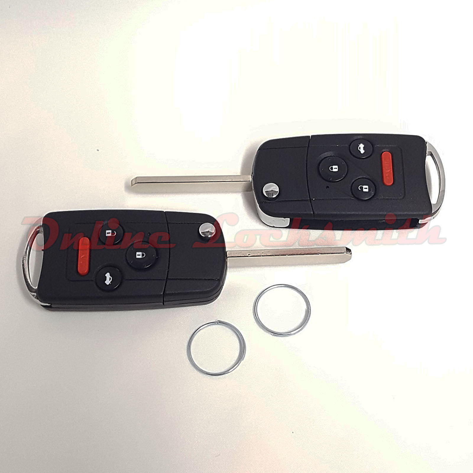 2 New Flip Remote keys For Honda Convert Your Remote Key To Flip Style