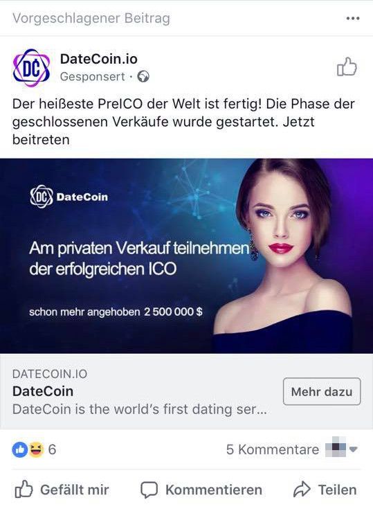 Aus für BitcoinWerbung Facebook und Instagram verbannen Ads für