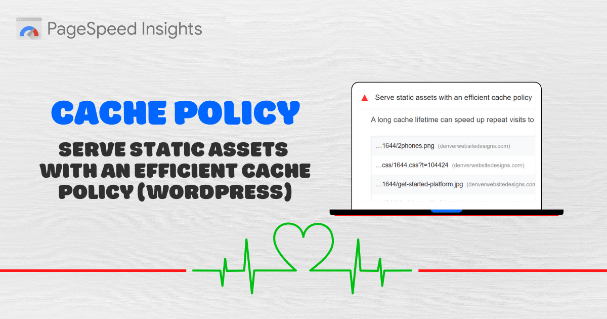 Serve static assets with efficient cache policy (WordPress)
