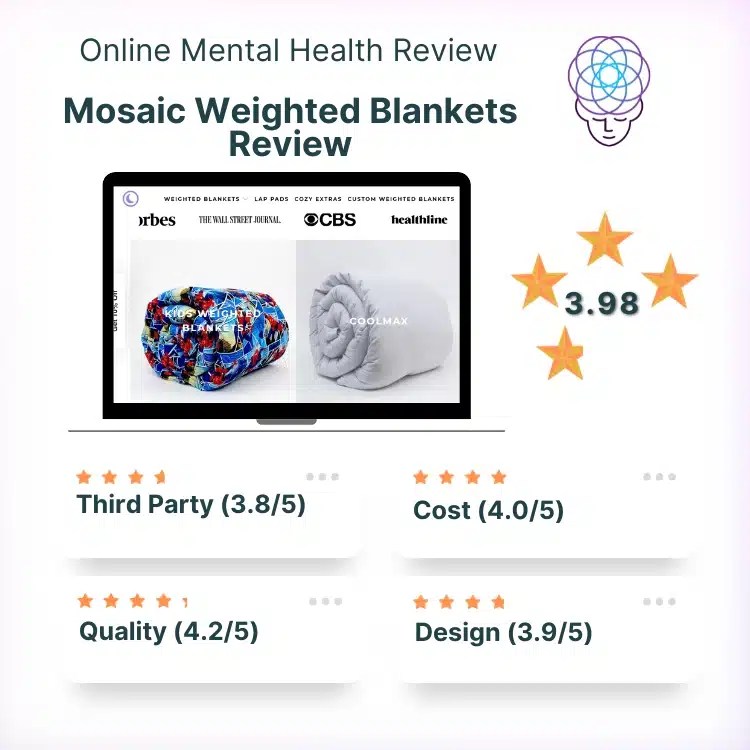 Mosaic Weighted Blankets Review Best For Sleepers Who Like Extra