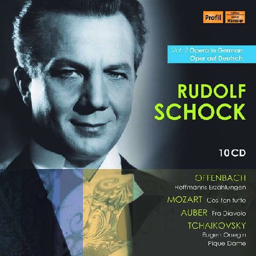 » CD RUDOLF SCHOCK OPER AUF DEUTSCH Vol. 2; Profil/Hänssler Online Merker