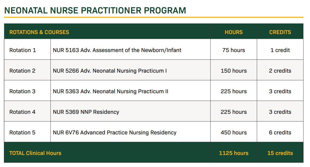 Neonatal Nurse Practitioner Preceptor Guide Baylor University