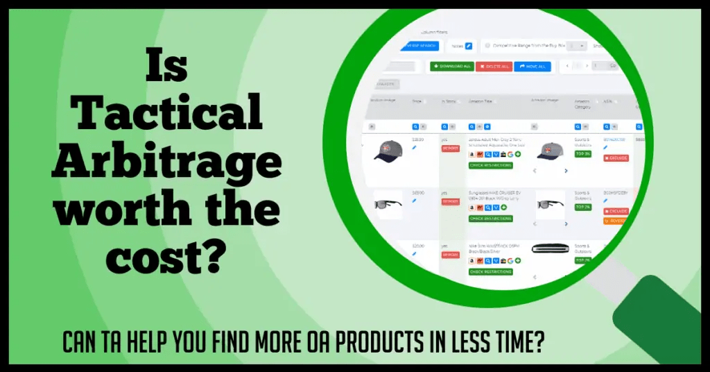 Tactical Arbitrage review Is TA worth it? Get a free trial using our code!