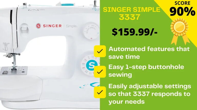 Singer Simple 3337 Review [December 2022] — Is It a Perfect Investment