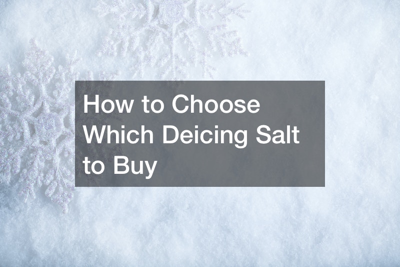 How to Choose Which Deicing Salt to Buy Online Shopping Tips