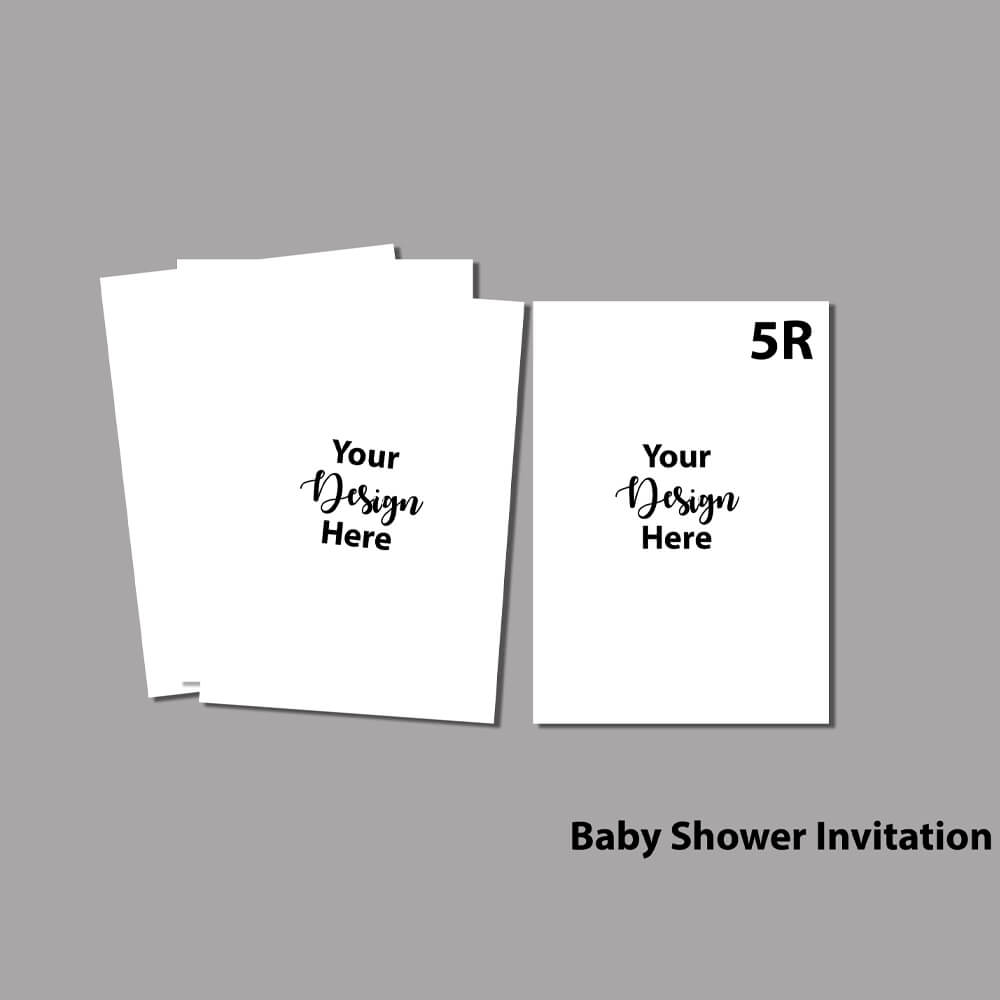 Baby Shower Invitation 5R Papermints