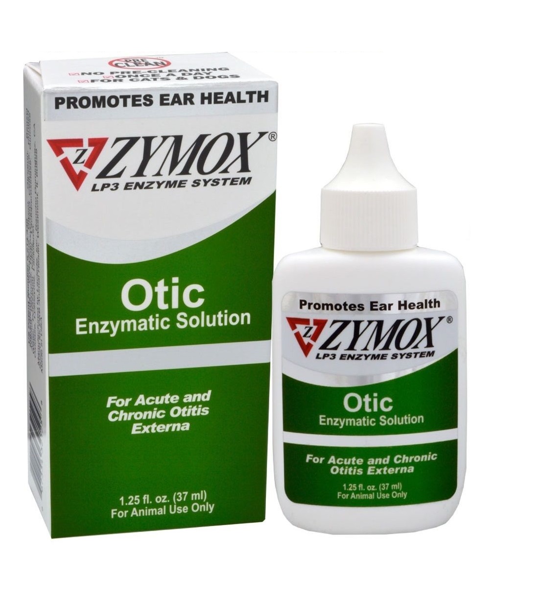 Zymox Otic (UK) Enzymatic Solution Hydrocotisone free Dogs/Cats Ear