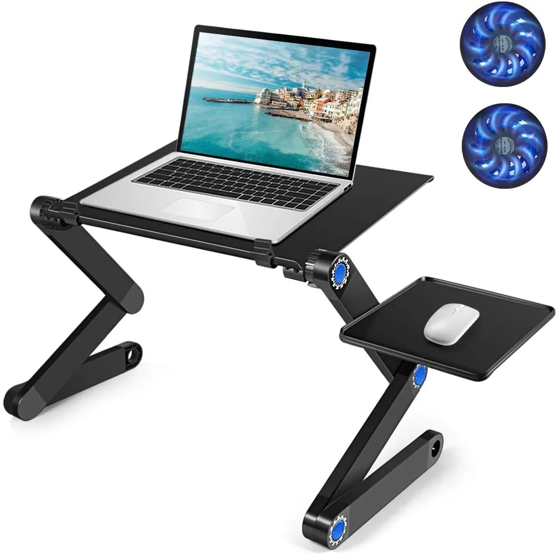 Adjustable and portable laptop stand. Online Triggers