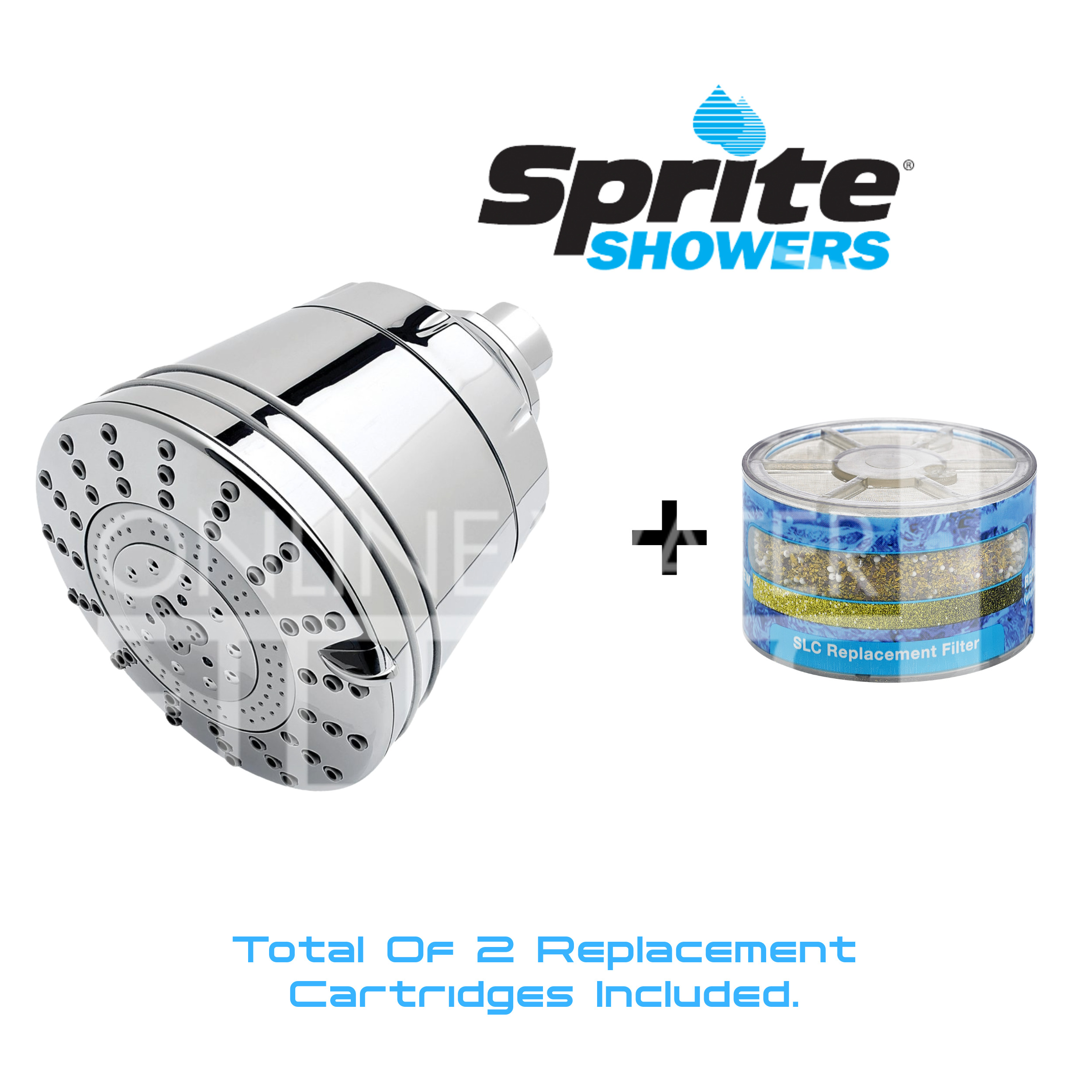 Sprite Shower Pure Filter Head + Replacement Cartridge SLC Online