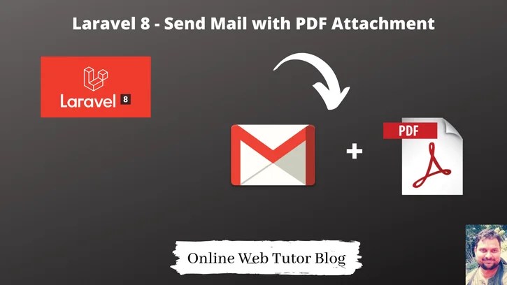 Send Mail with PDF Attachment in Laravel 8