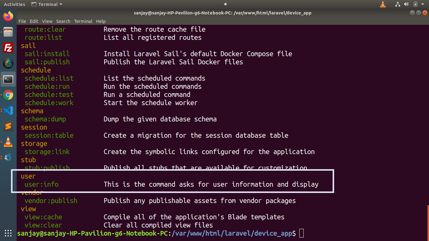 How To Create Custom Artisan Command in Laravel 8 Tutorial How To Create Custom Artisan Command in Laravel 8 Tutorial