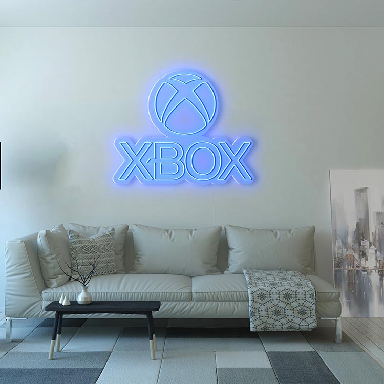 Xbox led sign, Game custom neon sign, Xbox neon sign
