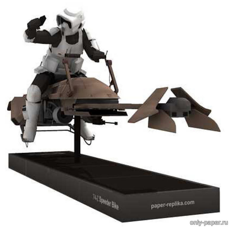 Scout Trooper (Star Wars) (Paperreplika) из бумаги, модели сборные