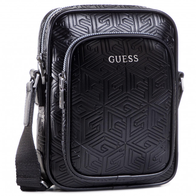 Guess Men Black Side Bag • ONLY BRANDS MALTA