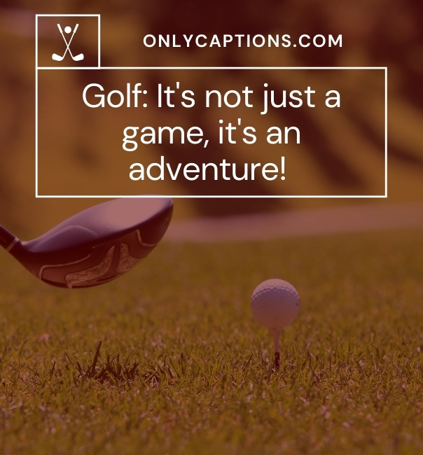 4100+ Golf Captions For Instagram (2024) Funny, Short, Good