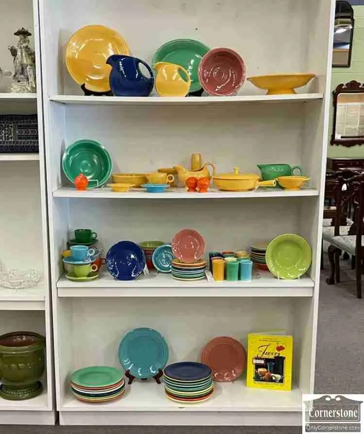 Collection of Vintage Fiesta Dinnerware Baltimore, Maryland Furniture