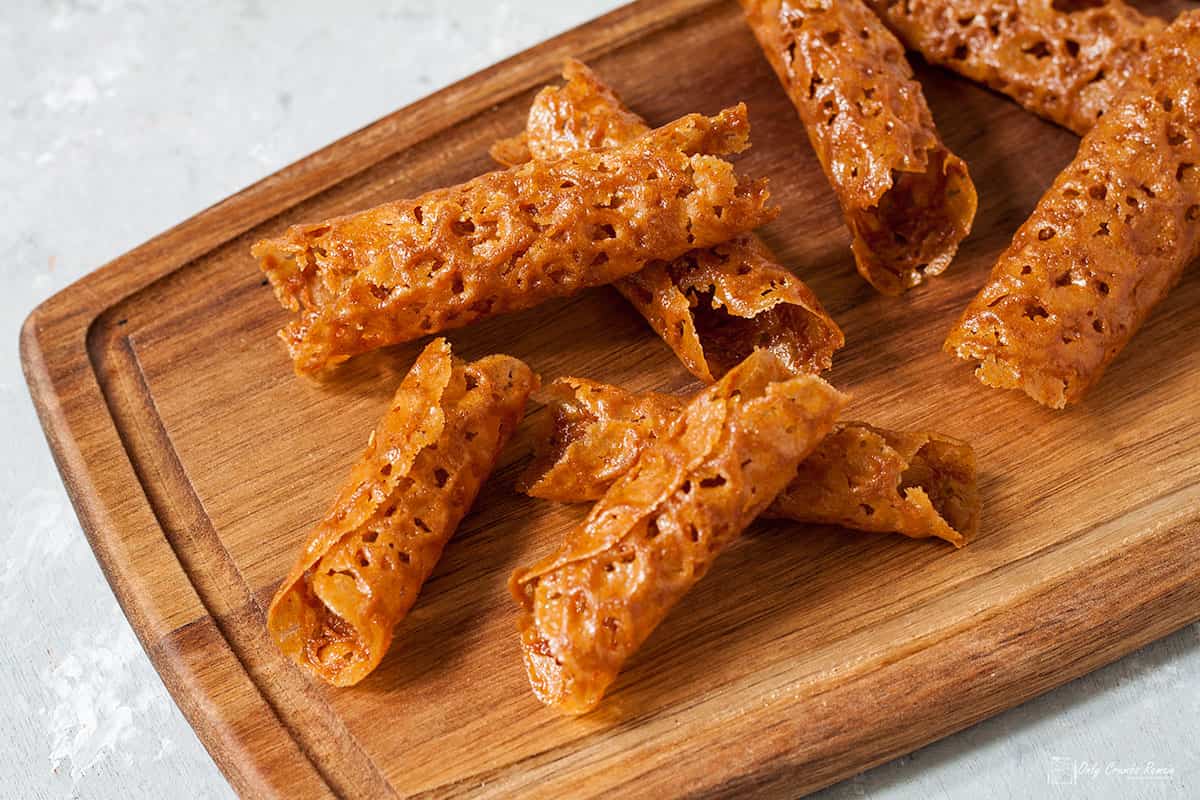 Brandy Snaps Only Crumbs Remain