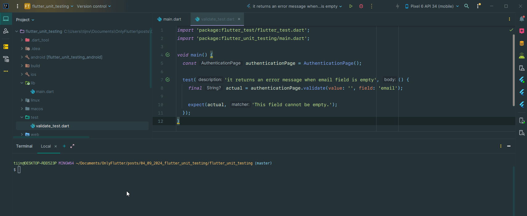 How to Create Unit Tests in Flutter OnlyFlutter