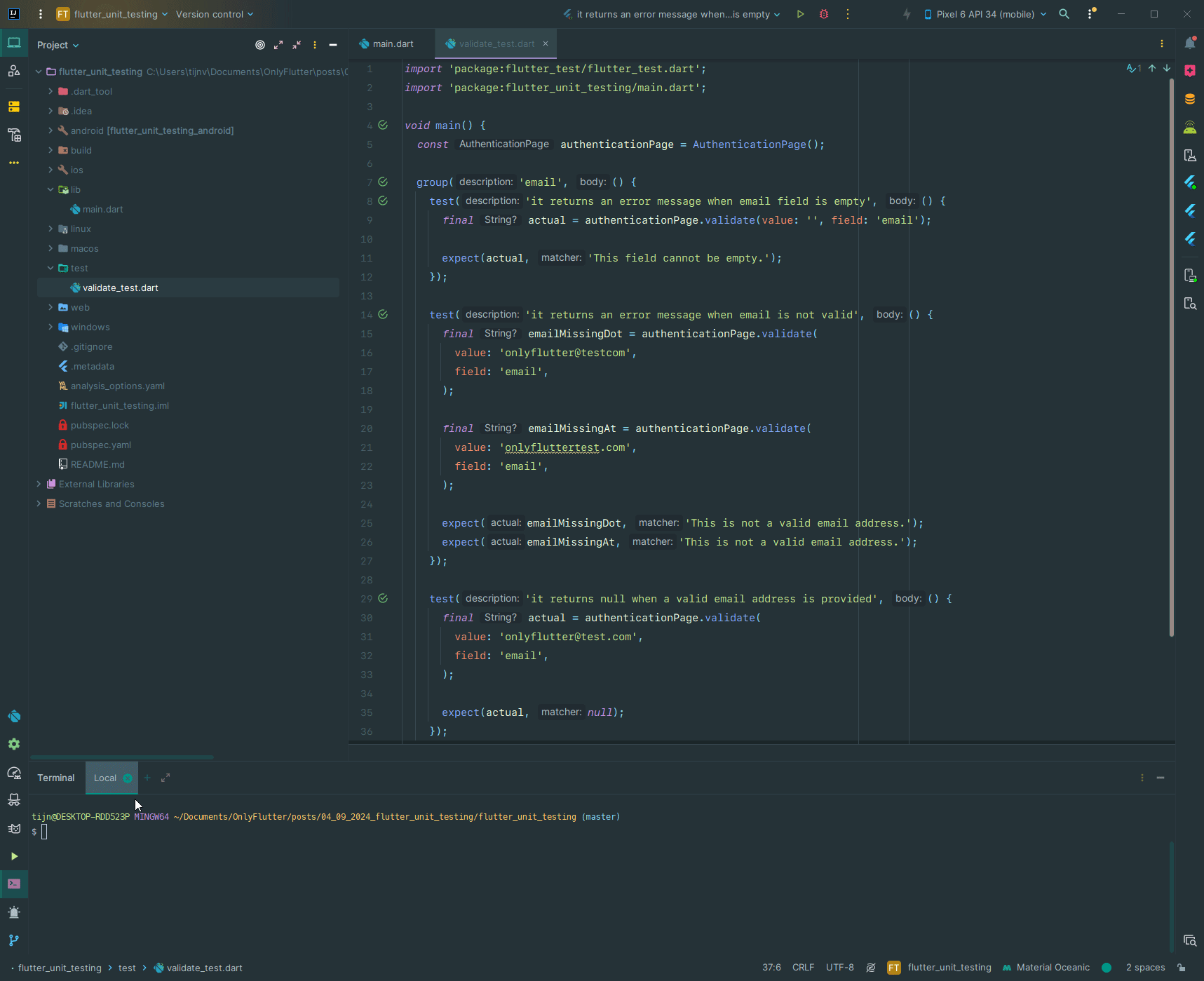 How to Create Unit Tests in Flutter OnlyFlutter