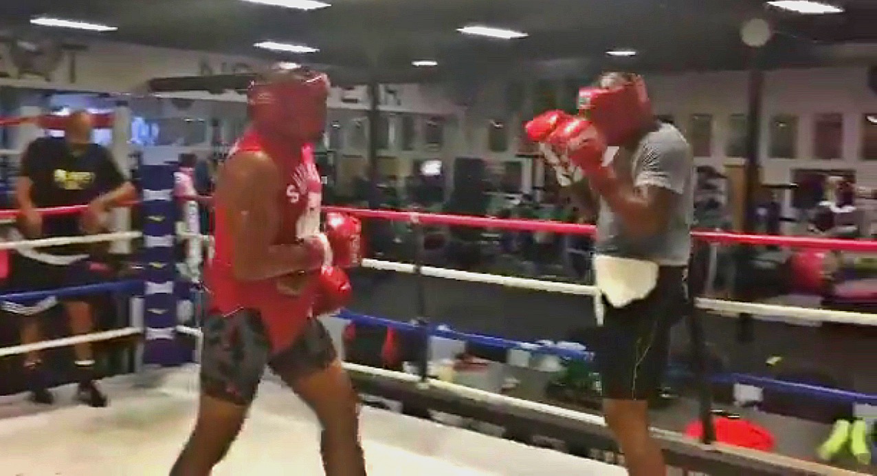 Shannon Briggs Drops Sparring Partner in Training Only Full Fights
