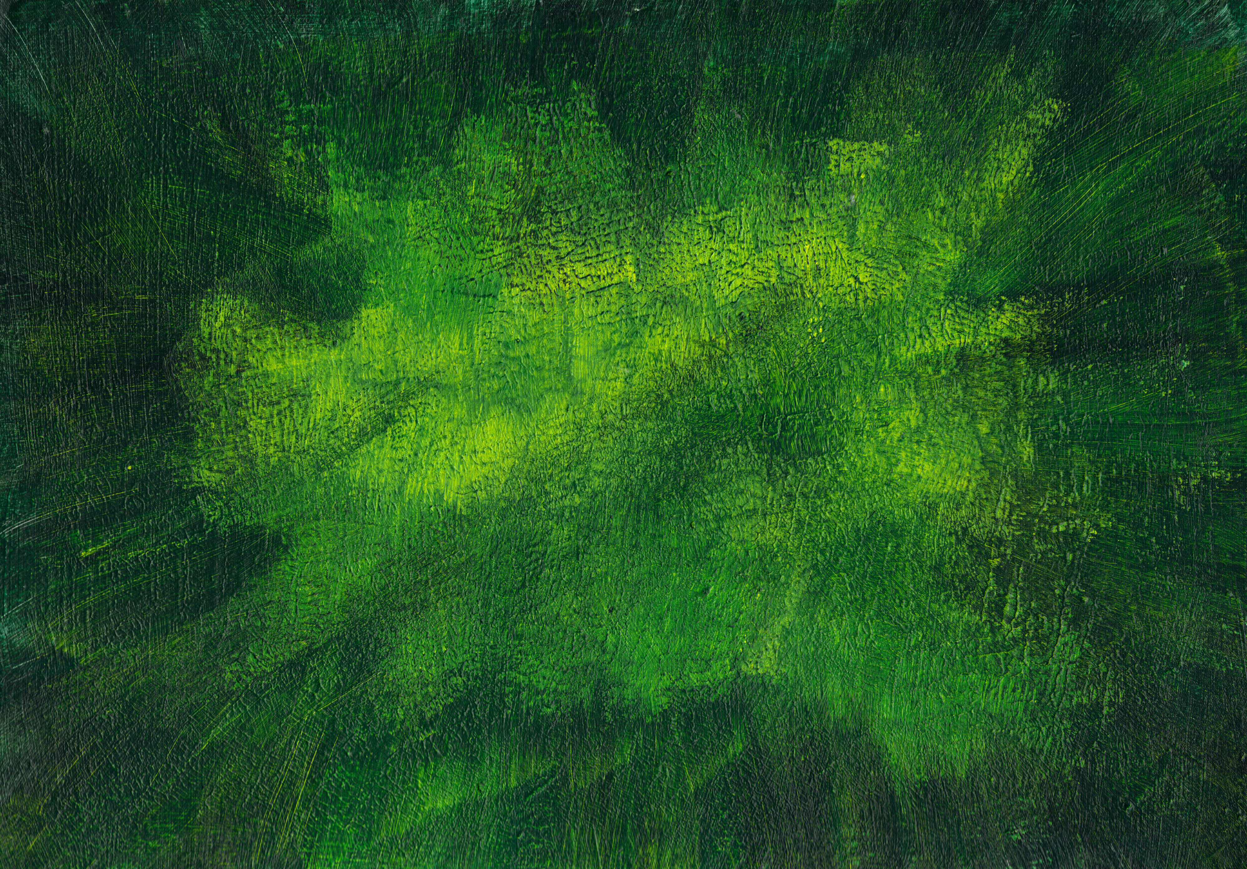 Green Brush Paint Texture (JPG)