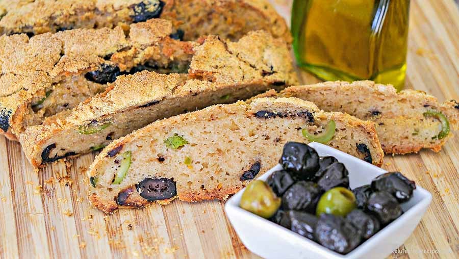 Gluten Free Mediterranean Olive Bread Only Gluten Free Recipes