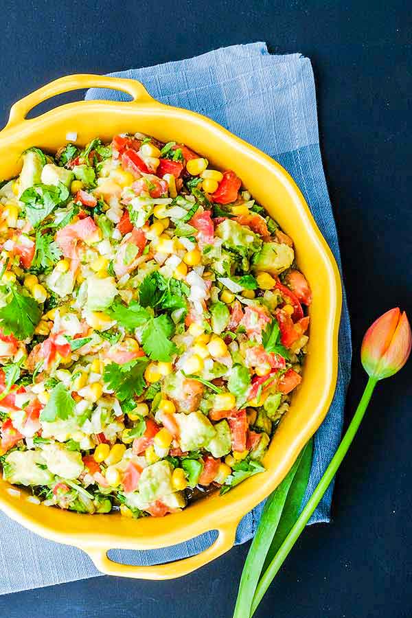 Avocado and Corn Salsa Easy Recipe Only Gluten Free Recipes