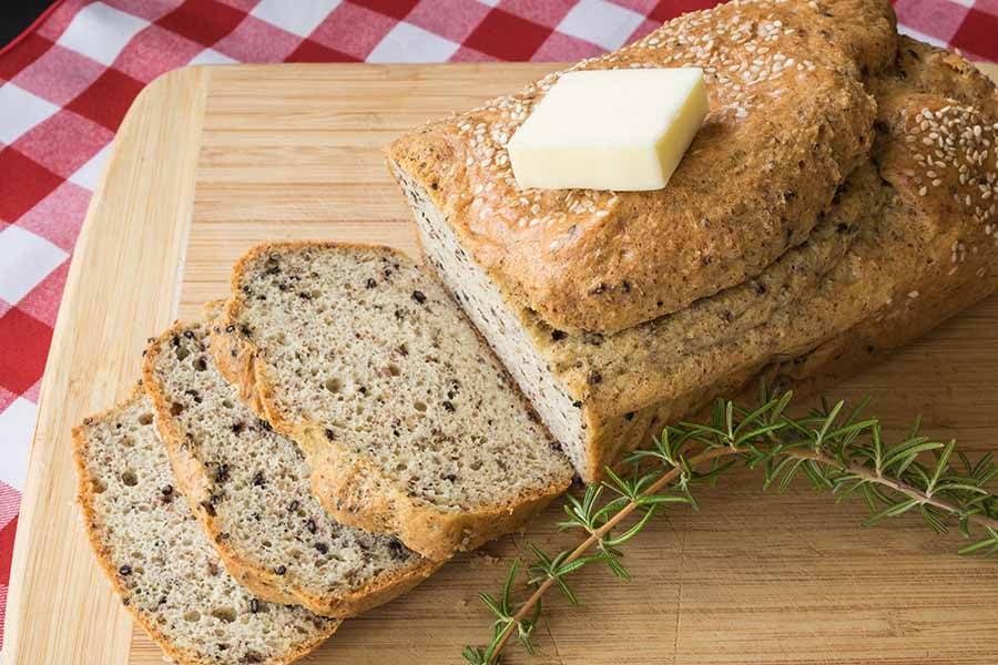 GlutenFree Keto Multi Seed Bread Only Gluten Free Recipes