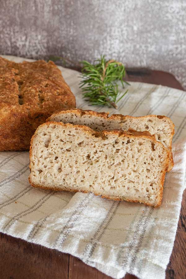 GlutenFree White Bean with Rosemary Bread Only Gluten Free Recipes