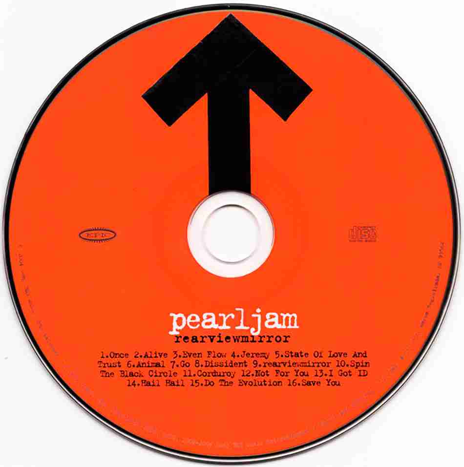 PEARL JAM REARVIEWMIRROR (Greatest Hits 19912003) Album