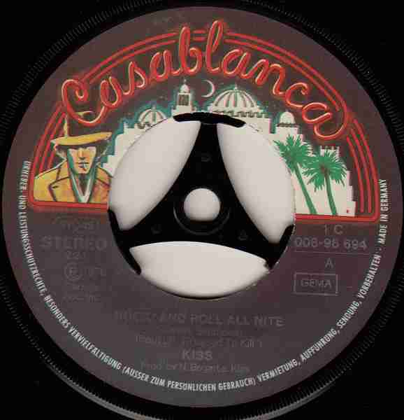 KISS ROCK AND ROLL ALL NITE Single Album (1975)