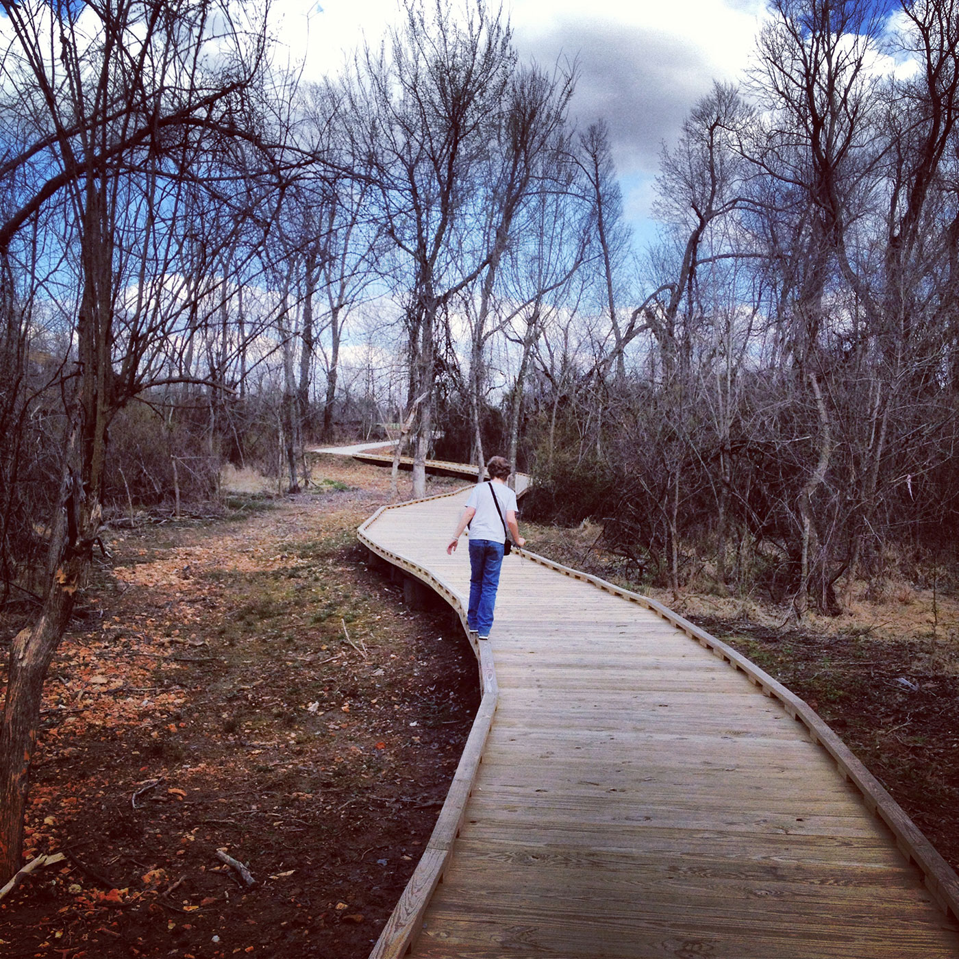 Trail Walking at Lake Springdale Only In Arkansas