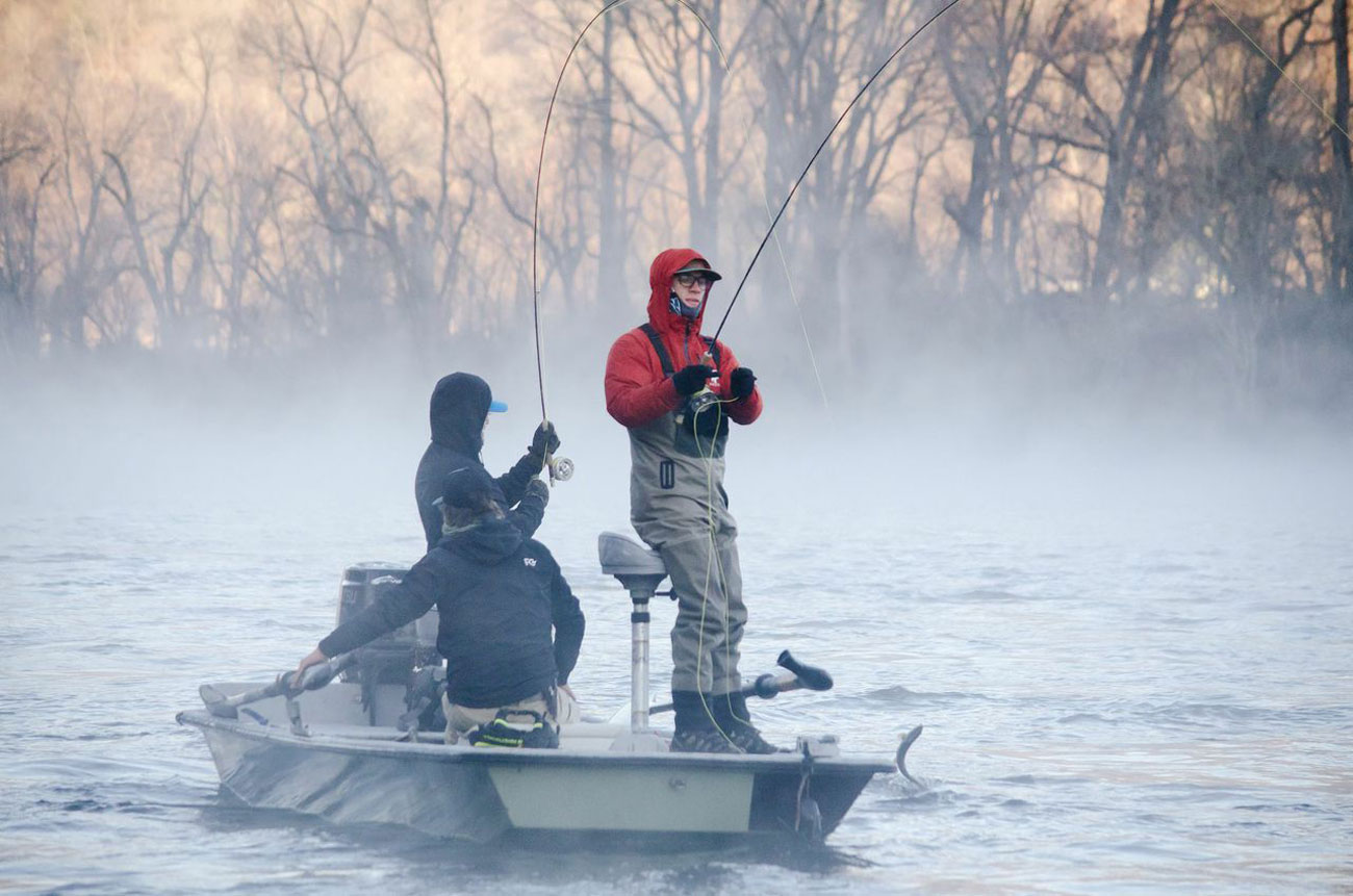 Winter means worldclass fishing in Arkansas