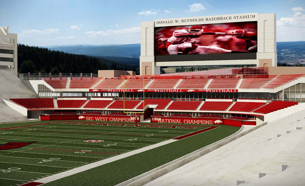 160 Million Razorback Stadium Expansion Only In Arkansas