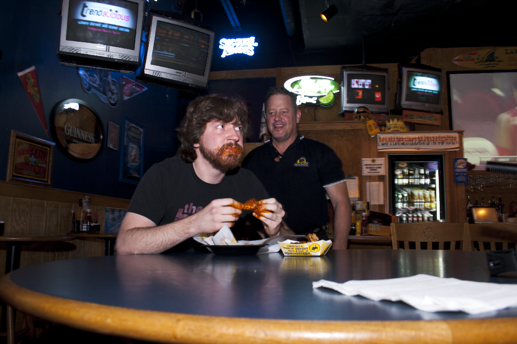Tampa Food Challenge Buffalo Wild Wings Blazin' Challenge